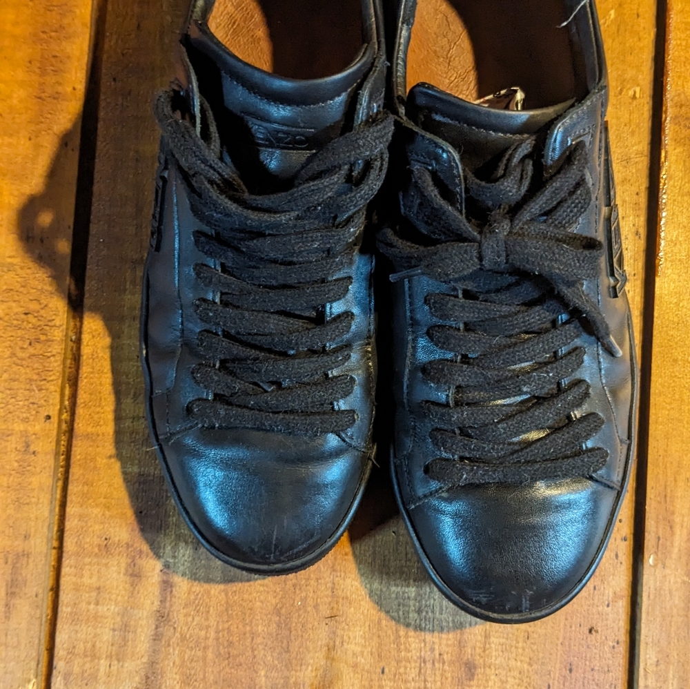 Kenzo Leather Skate Shoes - Picture 4 of 10